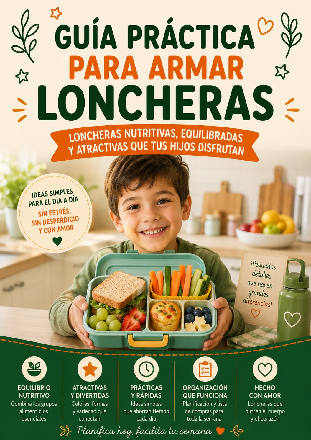 Portada del bono Guía Práctica para Armar Loncheras