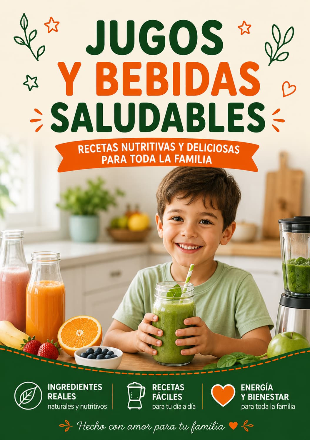 Portada del bono Jugos y Bebidas Saludables